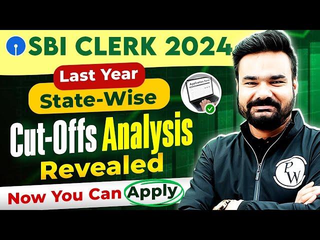 SBI Clerk Last Year State Wise Cut Off Analysis | SBI Clerk Previous Year Cut Off | SBI Clerk 2024