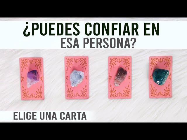 ¿Puedes confiar en esa persona?¿Es LEAL? - Tarot interactivo 