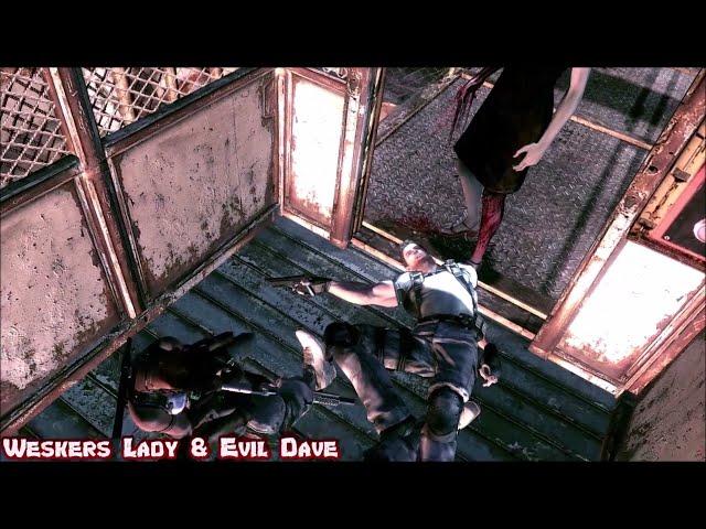 Female Wesker kills us - Good job