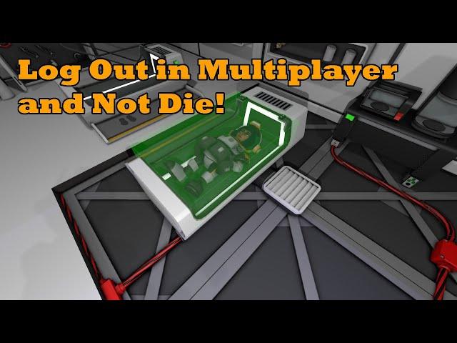 Stationeers - Log off in Multiplayer and not Die, using the Sleeper