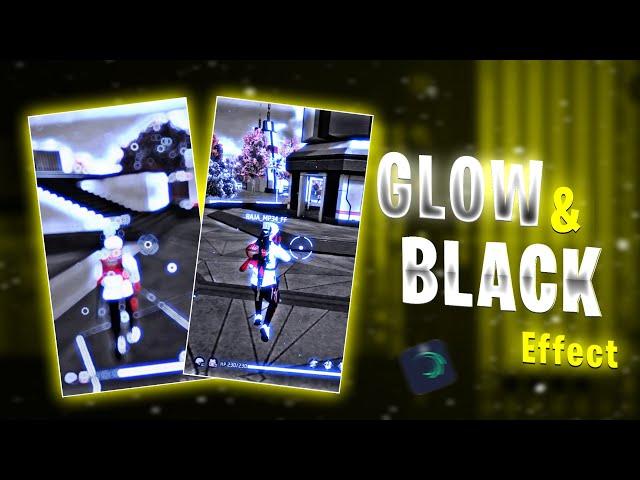 GLOW AND BLACK EFFECT Video Editing Alight Motion  || BLACK EFFECT QUALITY Editing AlightMotion