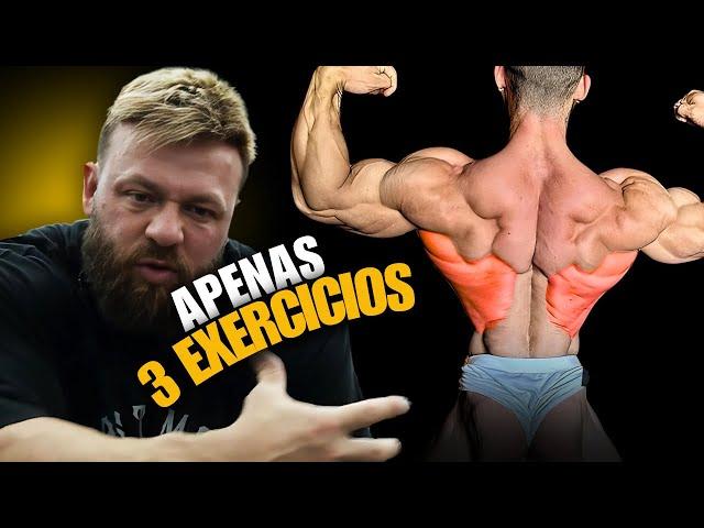 COSTAS ENORMES COM APENAS 3 EXERCÍCIOS