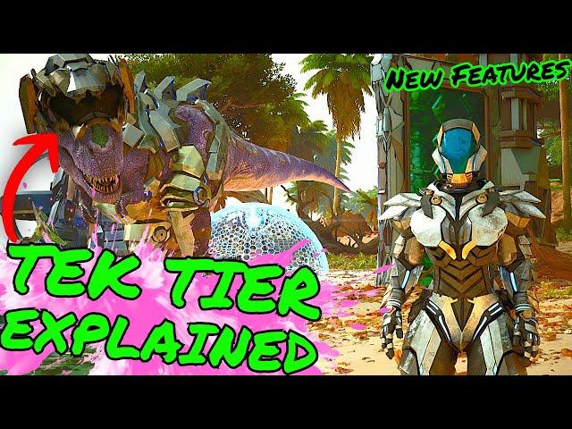 TEK TIER Guide For Ark Survival Ascended!! New Features, New Structures, and New Abilities!!!