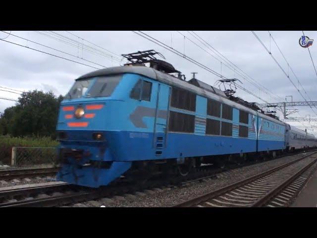 ЧС200-006 с поездом "Nevsky Express"/150 км/ч