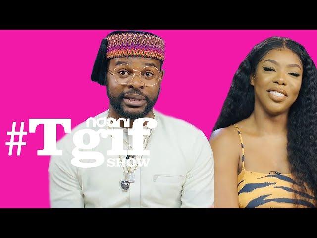 FalzTheBahdGuy & Grace Ajilore on the NdaniTGIFShow