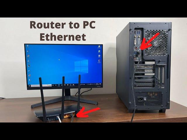 How to Connect Ethernet Cable to PC and Setup