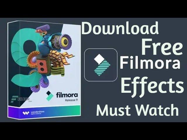 How to Install All Effects Pack In Filmora for Free 2020-21