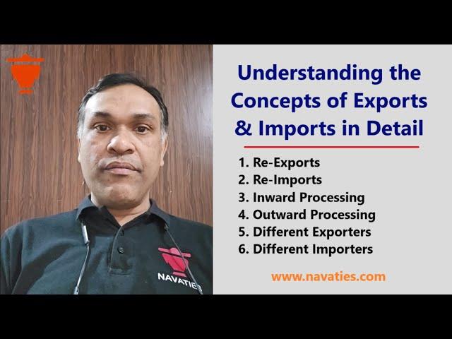 Learning the Concepts of Exports & Imports in Detail