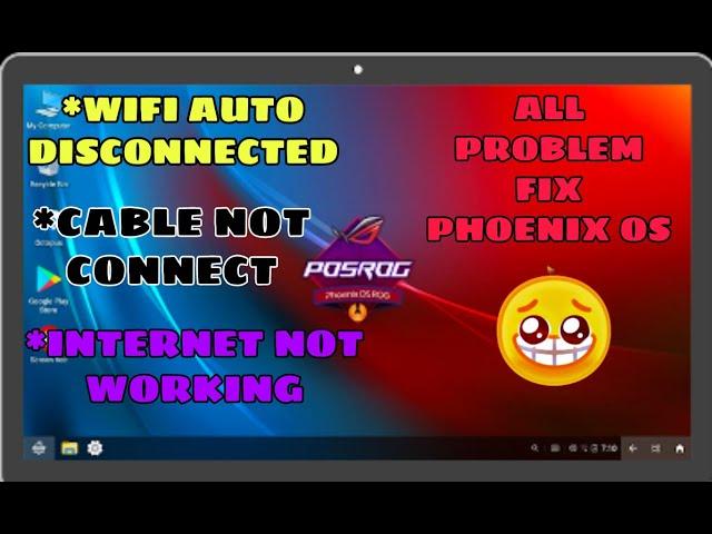 HOW TO FIX WIFI AUTO DISCONNECT IN PHOENIX OS [] FIX CABLE NOT CONNECT PROBLEM FIX [] NBG ARMY