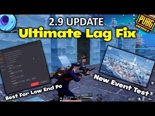 2.9 UPDATE : ULTIMATE LAG FIX | GAMELOOP BEST SETTINGS | GAMELOOP LAG FIX |