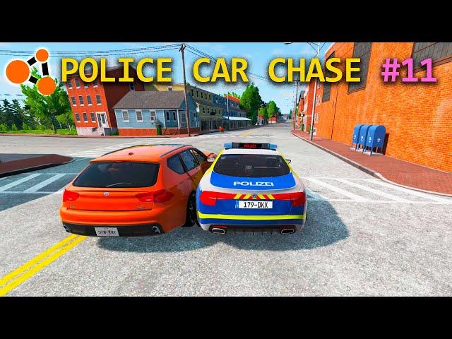 Police Car Chases #11 BeamNG Drive BMG  [BNG]