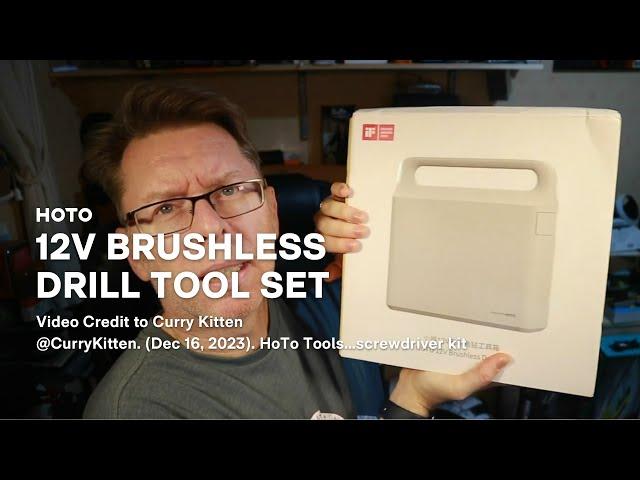 When Functionality Meets Design | HOTO 12V Brushless Drill Tool Set