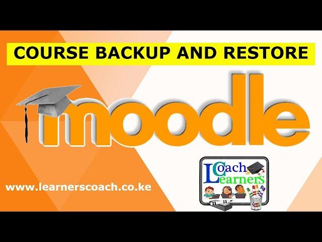 Moodle Course Backup and Restore