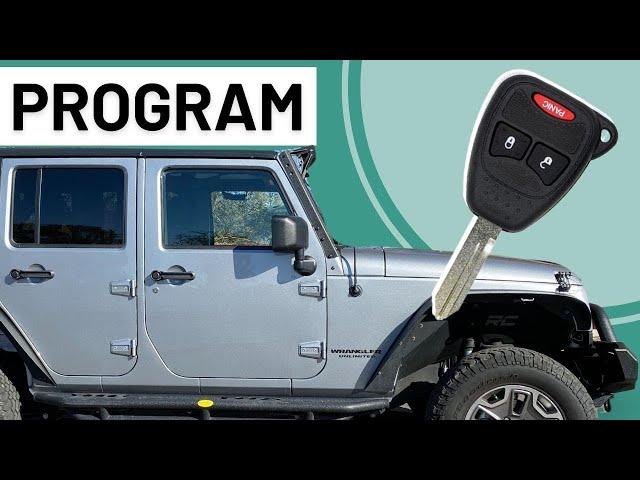 How To Program a Jeep Key With Only One Key (EASY)