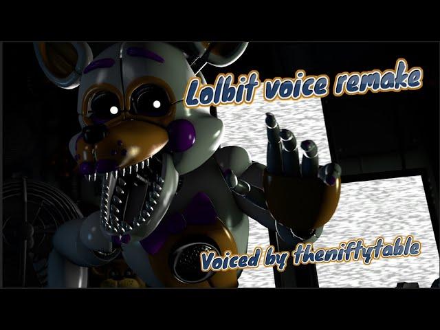 [SFM/FNAF] Lolbit voice lines (Voiced by theniftytable) FANMADE/REMAKE