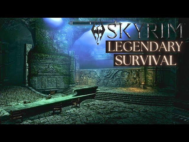 Skyrim Anniversary Edition: Legendary Difficulty Survival Mode Episode 6! (Survival Settings Mod)