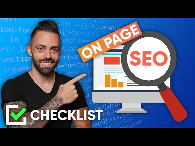 On Page SEO Checklist: The Only SEO Video You'll Ever Need to Rank #1