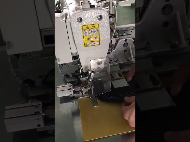 automatic cap visor sewing machine