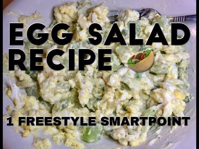 One Point Egg Salad Recipe - Weight Watchers Freestyle 2018