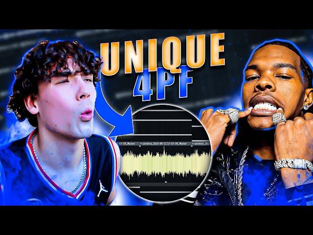 How To Make UNIQUE 4PF Beats For LIL BABY | FL Studio Tutorial
