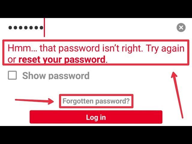 Pinterest Forgot, Reset, And Change Password || Hmm... That Password isn't Right Problem Solve