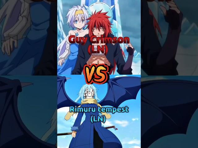 Guy Crimson VS Rimuru Tempest #anime #animebattle