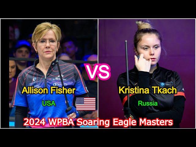 Allison Fisher vs Kristina Tkach | 2024 WPBA Soaring Eagle Masters