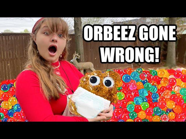 BAD ORBEEZ BABY!! ORBEEZ CHALLENGE GONE WRONG!!