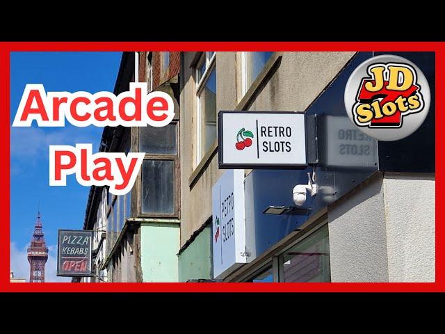 Retro Slots Blackpool Arcade Session Party Day With Jd Slots & @GuruJus