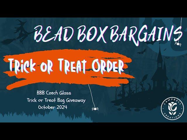 Bargain Bead Box Halloween Order! 10-31-24