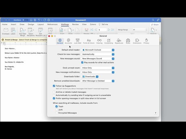 Send Personalized Emails FAST: Mail Merge on Mac with Word and Outlook! (No YouTube Videos Do This!)