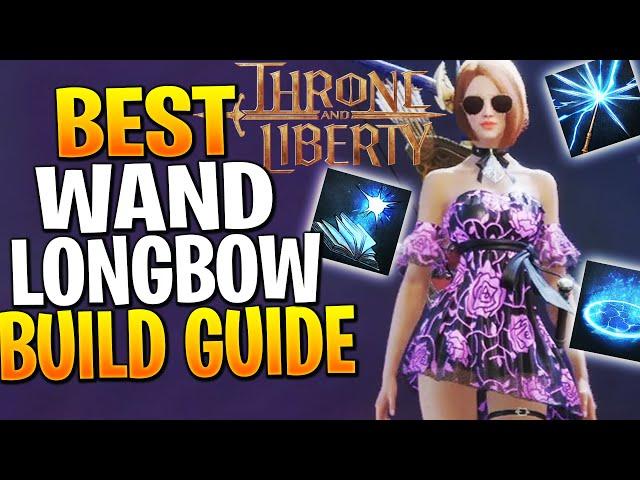 The Most Powerful WAND LONGBOW BUILD! Throne and Liberty Wand Longbow Build PVE