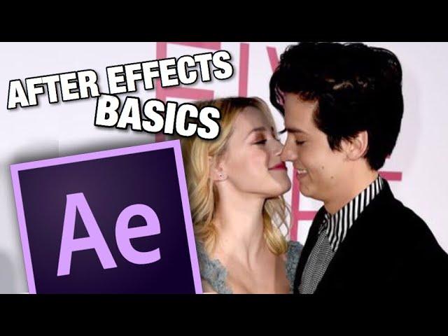 after effects for beginners // basic transitions, effects, and layout introduction