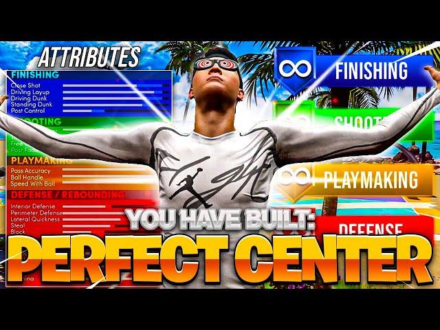 I FOUND THE *PERFECT* CENTER BUILD in NBA 2K24 NEXT GEN & CURRENT GEN! BEST BIG MAN BUILD 2K24!