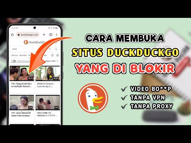 Cara Membuka Situs DuckDuckGo Yang Diblokir