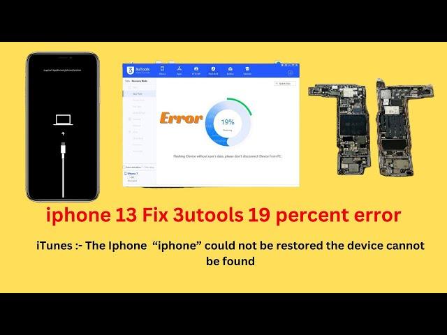 Iphone 13 Fix 3utools Error19%