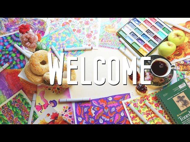 Welcome! Windy Iris Art Channel Trailer