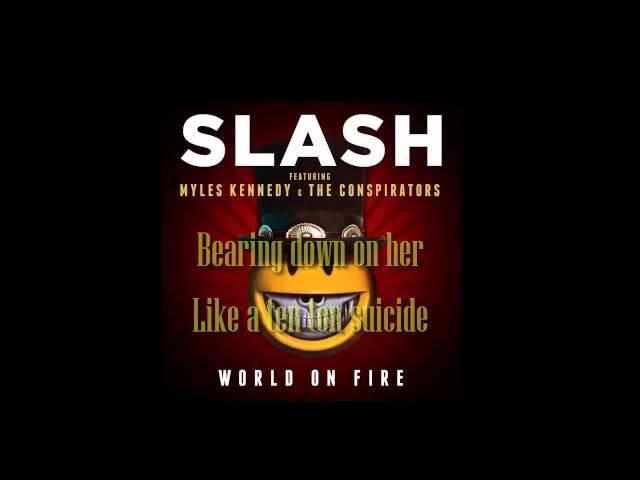 Slash - Automatic Overdrive (Lyric video)