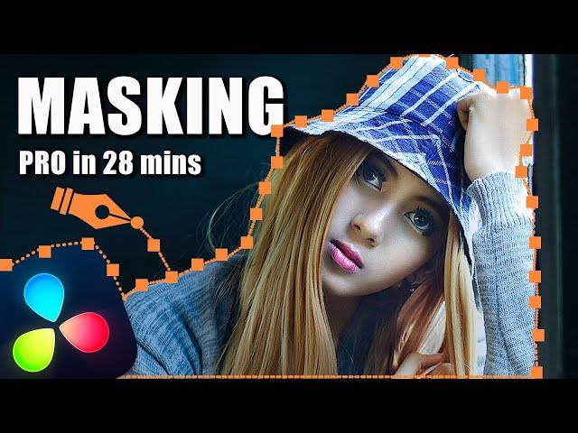 The BEST Masking Tutorial for Davinci Resolve 19