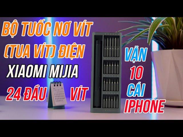 Bộ Tua Vít Điện Đa Năng Xiaomi Mijia 24 đầu - Đoạt 5 giải thưởng quốc tế  iF, RD, JGD, IDEA và CGD