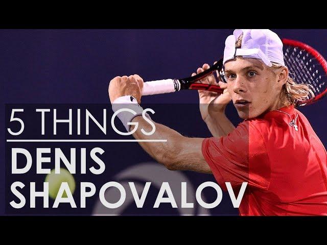 5 Things About Denis Shapovalov, Tennis Superstar