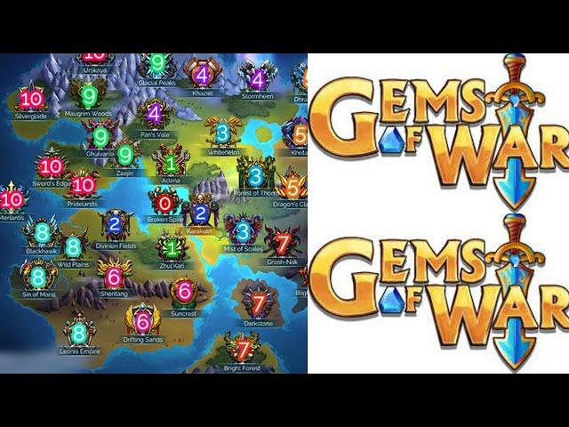 How to get MORE STATS as new player! / Gems of War Beginner Guide / Kingdom Level and Power & GEMS!!