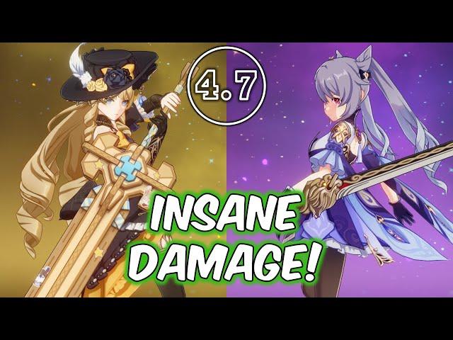 Navia & Keqing | Spiral Abyss 4.7 Floor 12 | Full Star Clear