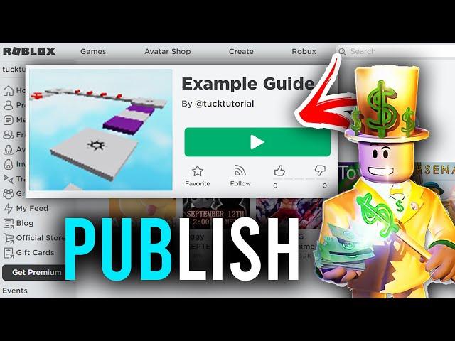 How To Publish A Roblox Game - Full Guide