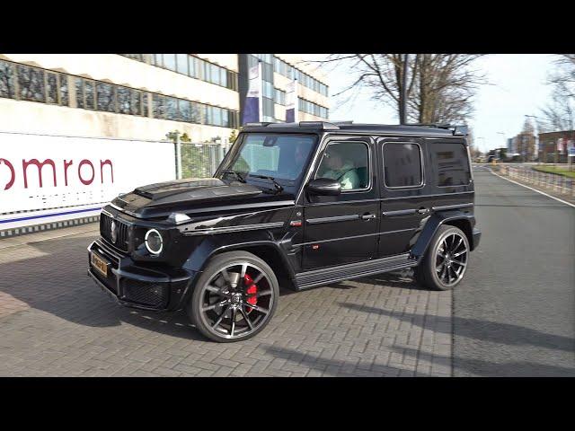 BRABUS 700 4.0 V8 Biturbo Widestar G63 AMG - Engine Start up, Exhaust Sounds, Accelerations!