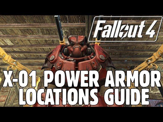 Fallout 4 - X-01 Power Armor Locations Guide