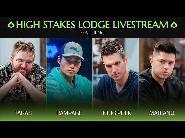 Doug Polk Plays $100/200/400 With Rampage, Mariano, & Taras!!!