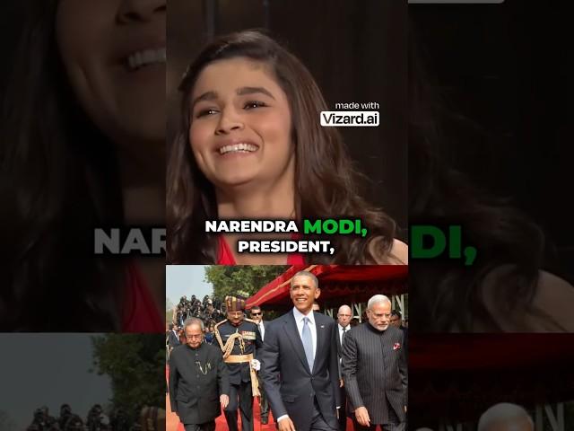 NARENDRA MODI IS PRESIDENT !! ALIA BHATT #aliabhatt