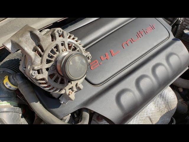 Jeep Renegade, dodge dart, Fiat 500x alternator replacement how to