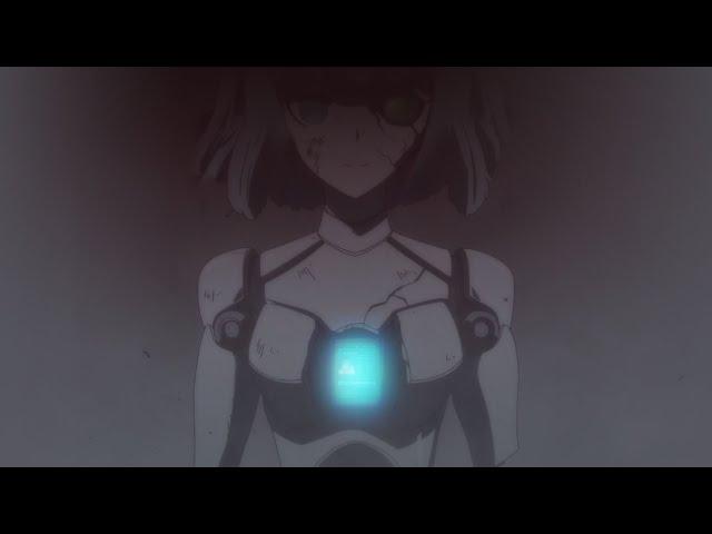Anime robot girl broken scene #16